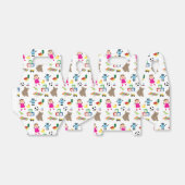 かわいい子ども玩具パターン フェイバーボックス (折り畳みなし)