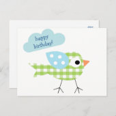 かわいい子ども用はがき ポストカード (正面/裏面)