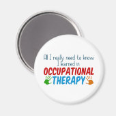 かわいい子ども職業セラピー版画 マグネット (正面/裏面)