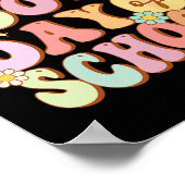 かわいい子ども達の幸せ100日教え ポスター (角)