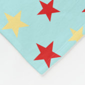 かわいい子のアビエパーソナライズされたーター・ベア フリースブランケット (角)