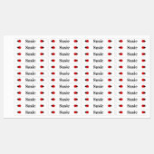 かわいい子のラディバグのアイロン ラベル (シート)