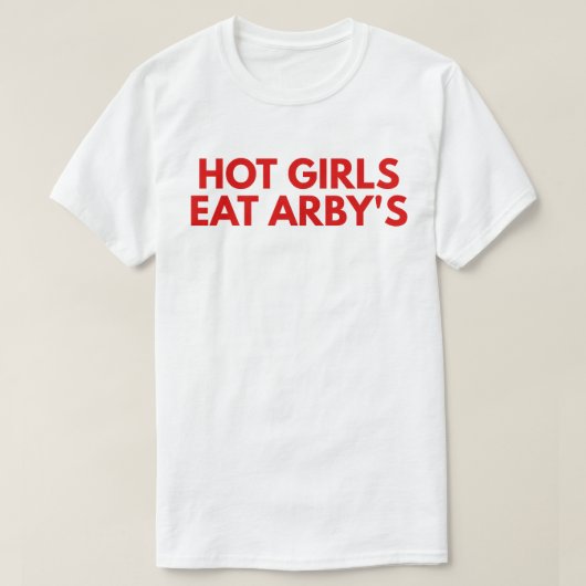 かわいい子はアーバイズを食べる Tシャツ (デザイン正面)