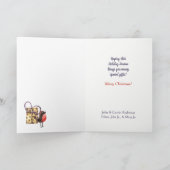 かわいい子は永遠にシロクマのクリスマスを愛 シーズンカード (内部)