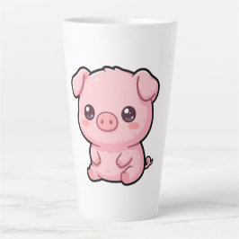 かわいい子ぶたのラテマグ カフェラテマグ