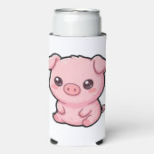 かわいい子ぶた スリム缶クーラー (Seltzer正面)