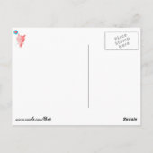 かわいい子ぶた ポストカード (裏面)