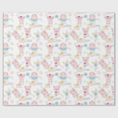 かわいい子ぶた ラッピングペーパー (フラット)