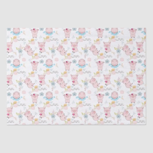 かわいい子ぶた 薄葉紙 (正面)