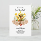 かわいい子ガモ 招待状 (スタンド正面)