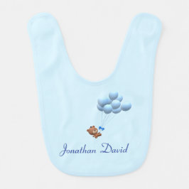 かわいい子クマとバルーンをテーマ ベビービブ