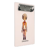 かわいい子ゾンビ – かわいいハロウィーン ミニクリップボード (アングル)