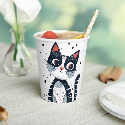 かわいい子ネコちゃんシャワー 紙コップ (インサイチュ)