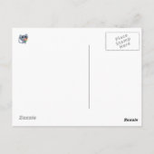 かわいい子ネコと花 ポストカード (裏面)