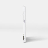 かわいい子ネコと蝶 iPhoneケース (左側面)