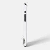 かわいい子ネコと蝶 iPhoneケース (左側面)