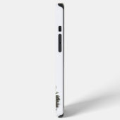 かわいい子ネコと蝶 iPhoneケース (左側面)