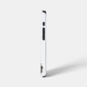 かわいい子ネコと蝶 iPhoneケース (左側面)