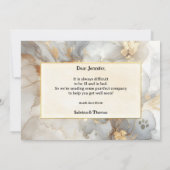 かわいい子ネコの仲間たちがすぐに元気になる カード (裏面)