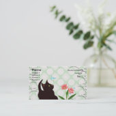 かわいい子ネコの名刺 名刺 (スタンド正面)