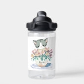 かわいい子ネコの名前 ウォーターボトル (背面)