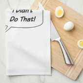 かわいい子ネコの父の日の台所タオル キッチンタオル (四つ折り)