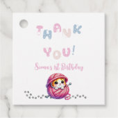 かわいい子ネコ1歳の誕生日 フェイバータグ (正面)