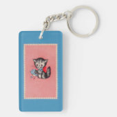 かわいい子ネコ キーホルダー (裏面)