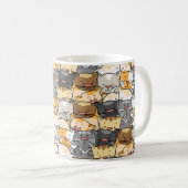 かわいい子ネコ コーヒーマグカップ (正面右)