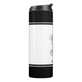 かわいい子ネコ&ハート タンブラー (回転左)