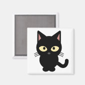 かわいい子ネコ マグネット (正面/裏面)