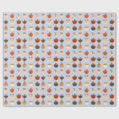 かわいい子ネコ ラッピングペーパー (フラット)