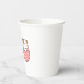 かわいい子ネコ 紙コップ (左)