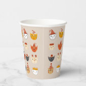 かわいい子ネコ 紙コップ (右)