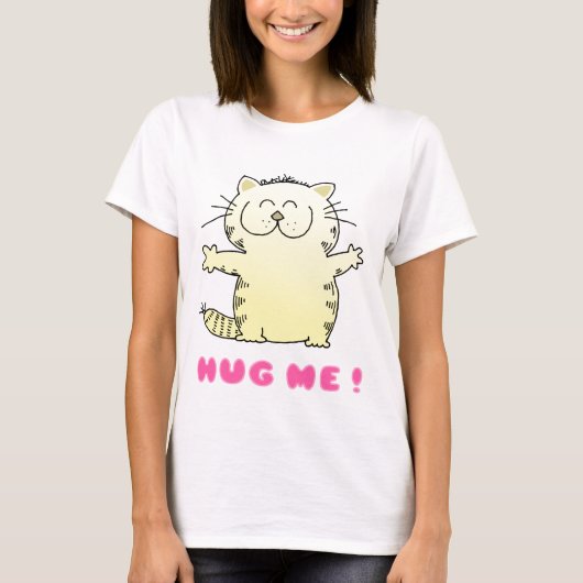 かわいい子ネコ Tシャツ (正面)