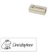 かわいい子パーソナライズされたどもたち ラバースタンプ (押印)