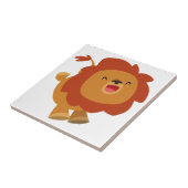 かわいい子ライオンのタイル タイル (側面)