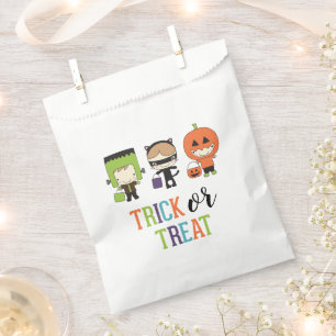 かわいい子供たちのハロウィンお誕生日会トリックオアトリートパーティー フェイバーバッグ