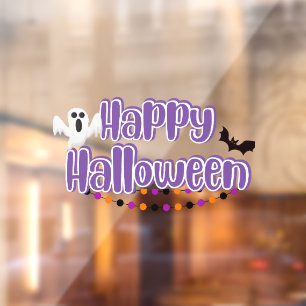 かわいい子供たちのハロウィン ウィンドウサイン