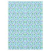 かわいい子供たち海シーライフスターフィッシュタコ亀 テーブルクロス (正面)