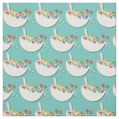 かわいい子供たち穀物丼 ファブリック (見本)