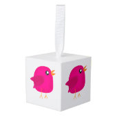 かわいい子供たち キューブオーナメント (正面アングル)