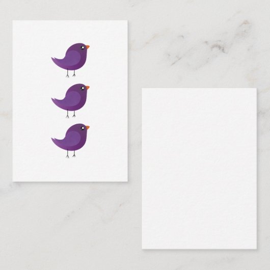 かわいい子供たち コーリングカード (正面/裏面)