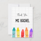 かわいい子供たち サンキューカード (正面)