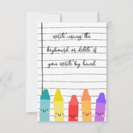 かわいい子供たち サンキューカード