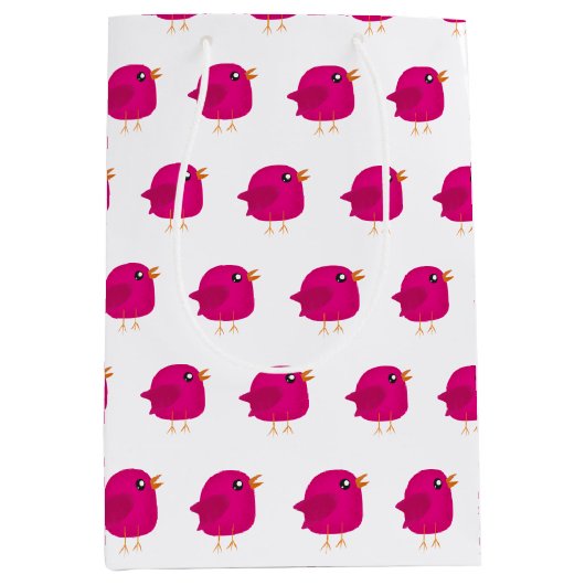 かわいい子供たち ミディアムペーパーバッグ (正面)