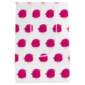 かわいい子供たち ミディアムペーパーバッグ (裏面)