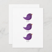 かわいい子供たち 出欠カード (正面/裏面)