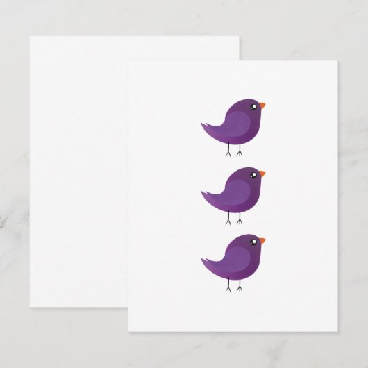 かわいい子供たち 出欠カード (正面/裏面)