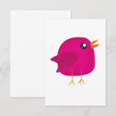 かわいい子供たち 招待状 (正面/裏面)